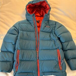 Kids' Hi-Loft Down Sweater™ Hoody size small 7-8